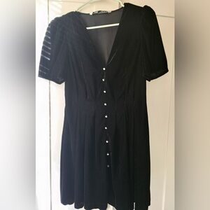 Zara Black Mini Dress